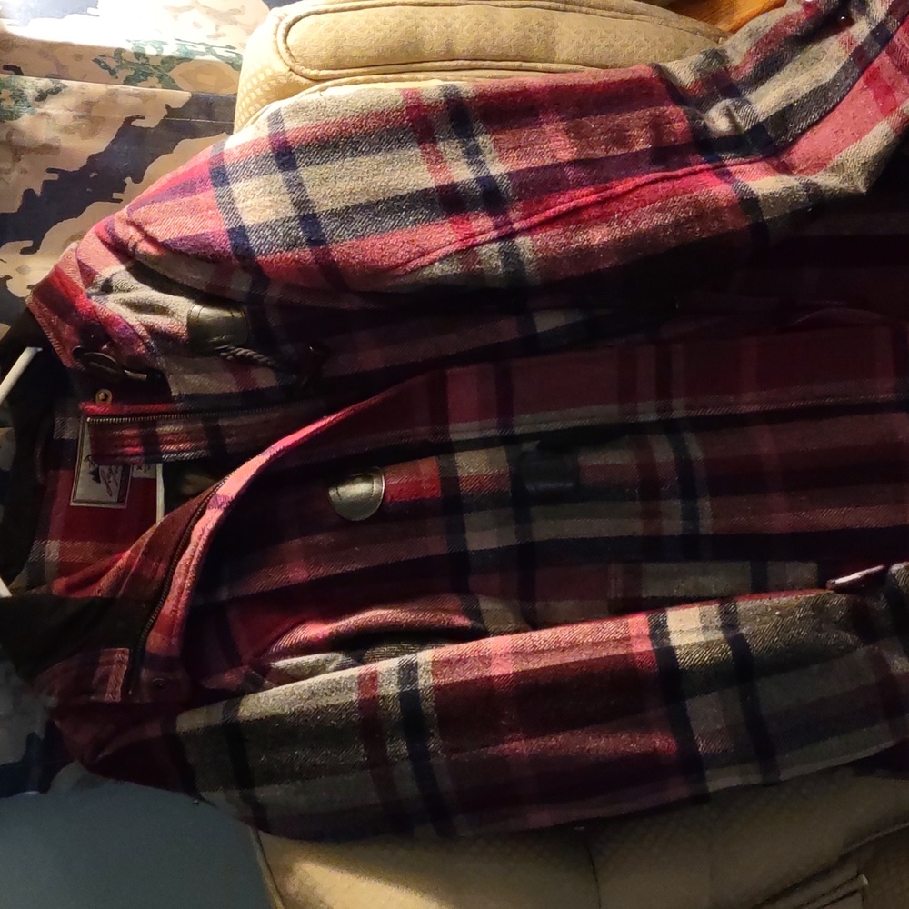 Women's Legendary Whitetails Plaid Wool Blend Coat/Jacket